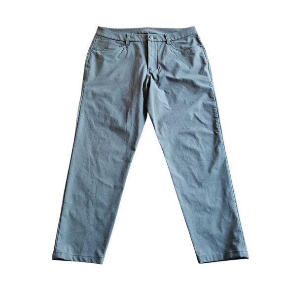lululemon athletica Other - Lululemon mens Sz 31 graygeen ABC slim fit 5 pockets pants